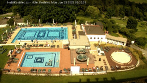 Lázně Kostelec u Zlína - Areál bazénů - 23.6.2025 v 09:30