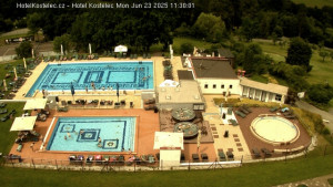 Lázně Kostelec u Zlína - Areál bazénů - 23.6.2025 v 11:30