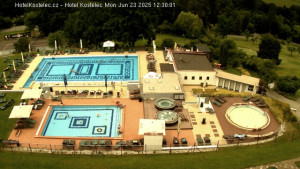 Lázně Kostelec u Zlína - Areál bazénů - 23.6.2025 v 12:30