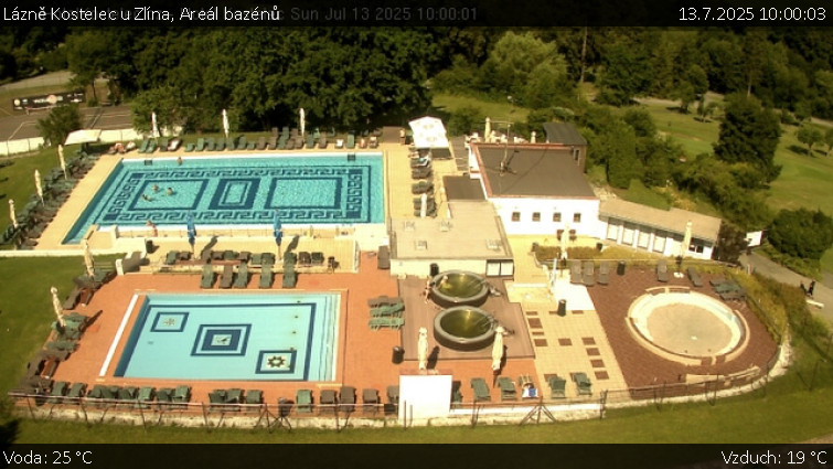 Lázně Kostelec u Zlína - Areál bazénů - 13.7.2025 v 10:00 Lázně Kostelec u Zlína - Areál bazénů - 13.7.2025 v 10:00