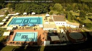 Lázně Kostelec u Zlína - Areál bazénů - 15.8.2025 v 09:00