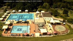 Lázně Kostelec u Zlína - Areál bazénů - 15.8.2025 v 12:00
