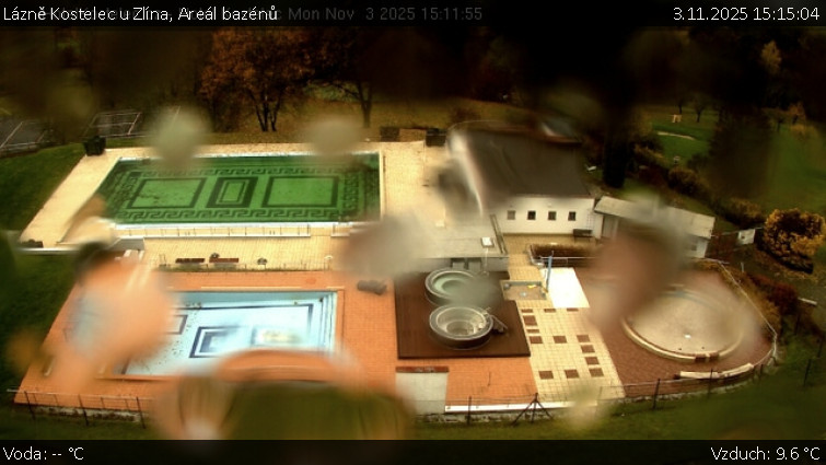 Lázně Kostelec u Zlína - Areál bazénů - 3.11.2025 v 15:15