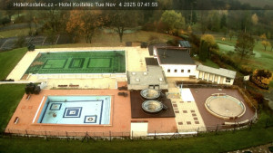 Lázně Kostelec u Zlína - Areál bazénů - 4.11.2025 v 07:45