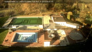 Lázně Kostelec u Zlína - Areál bazénů - 4.11.2025 v 08:45