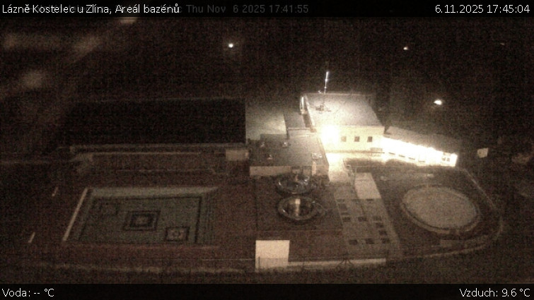 Lázně Kostelec u Zlína - Areál bazénů - 6.11.2025 v 17:45