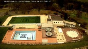 Lázně Kostelec u Zlína - Areál bazénů - 14.11.2025 v 08:45