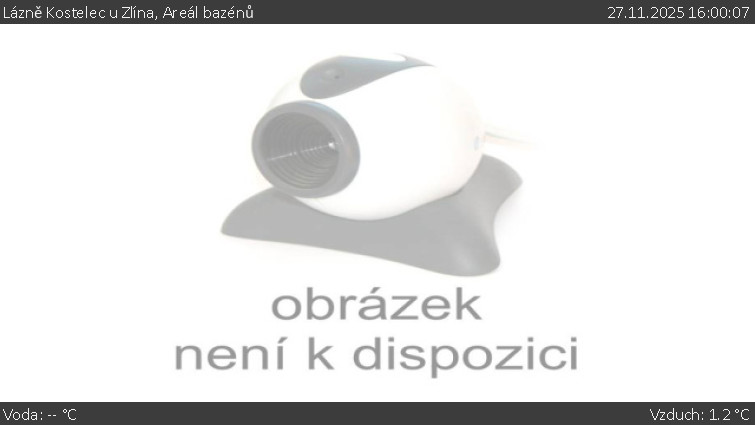 Lázně Kostelec u Zlína - Areál bazénů - 27.11.2025 v 16:00