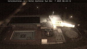 Lázně Kostelec u Zlína - Areál bazénů - 7.12.2025 v 06:45