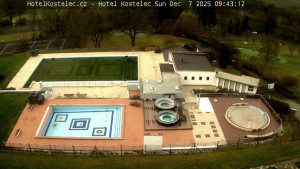 Lázně Kostelec u Zlína - Areál bazénů - 7.12.2025 v 09:45