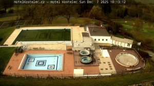 Lázně Kostelec u Zlína - Areál bazénů - 7.12.2025 v 10:15