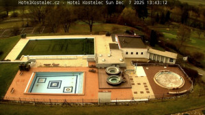 Lázně Kostelec u Zlína - Areál bazénů - 7.12.2025 v 13:45 Lázně Kostelec u Zlína - Areál bazénů - 7.12.2025 v 13:45