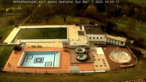 Lázně Kostelec u Zlína - Areál bazénů - 7.12.2025 v 14:45 Lázně Kostelec u Zlína - Areál bazénů - 7.12.2025 v 14:45