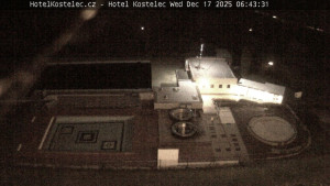 Lázně Kostelec u Zlína - Areál bazénů - 17.12.2025 v 06:45
