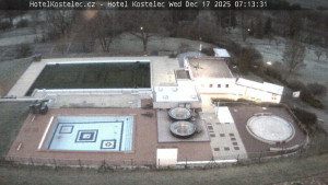 Lázně Kostelec u Zlína - Areál bazénů - 17.12.2025 v 07:15