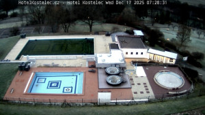Lázně Kostelec u Zlína - Areál bazénů - 17.12.2025 v 07:30
