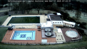 Lázně Kostelec u Zlína - Areál bazénů - 17.12.2025 v 07:45