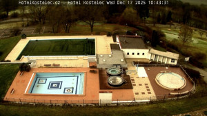 Lázně Kostelec u Zlína - Areál bazénů - 17.12.2025 v 10:45