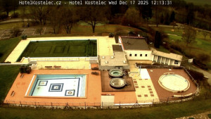 Lázně Kostelec u Zlína - Areál bazénů - 17.12.2025 v 12:15
