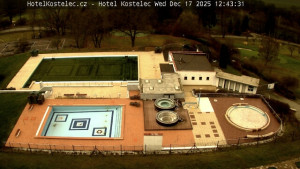 Lázně Kostelec u Zlína - Areál bazénů - 17.12.2025 v 12:45