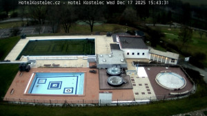 Lázně Kostelec u Zlína - Areál bazénů - 17.12.2025 v 15:45
