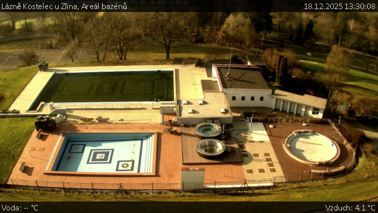 Lázně Kostelec u Zlína - Areál bazénů - 18.12.2025 v 13:30