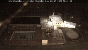 Lázně Kostelec u Zlína - Areál bazénů - 29.12.2025 v 06:45