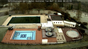 Lázně Kostelec u Zlína - Areál bazénů - 3.3.2026 v 06:45