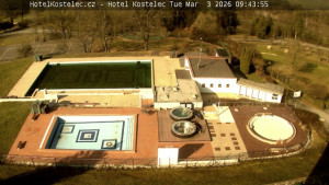 Lázně Kostelec u Zlína - Areál bazénů - 3.3.2026 v 09:45