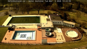 Lázně Kostelec u Zlína - Areál bazénů - 3.3.2026 v 13:45