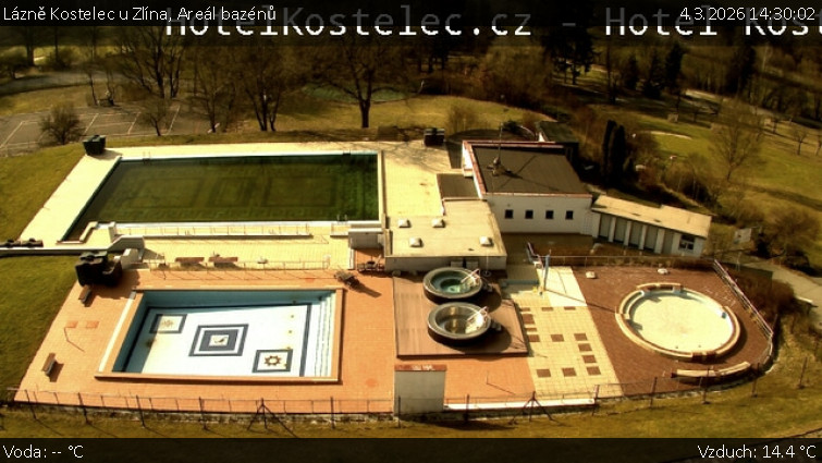 Lázně Kostelec u Zlína - Areál bazénů - 4.3.2026 v 14:30