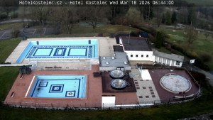 Lázně Kostelec u Zlína - Areál bazénů - 18.3.2026 v 06:45