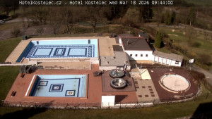 Lázně Kostelec u Zlína - Areál bazénů - 18.3.2026 v 09:45