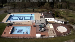 Lázně Kostelec u Zlína - Areál bazénů - 18.3.2026 v 10:45