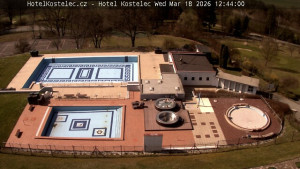 Lázně Kostelec u Zlína - Areál bazénů - 18.3.2026 v 12:45
