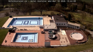 Lázně Kostelec u Zlína - Areál bazénů - 18.3.2026 v 13:45