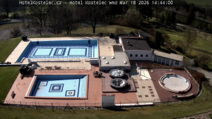 Lázně Kostelec u Zlína - Areál bazénů - 18.3.2026 v 14:45