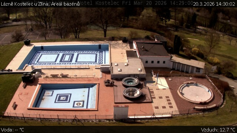 Lázně Kostelec u Zlína - Areál bazénů - 20.3.2026 v 14:30