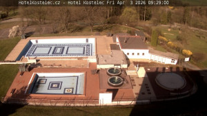 Lázně Kostelec u Zlína - Areál bazénů - 3.4.2026 v 09:30