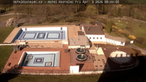 Lázně Kostelec u Zlína - Areál bazénů - 3.4.2026 v 09:45