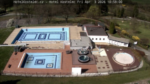 Lázně Kostelec u Zlína - Areál bazénů - 3.4.2026 v 11:00