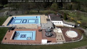 Lázně Kostelec u Zlína - Areál bazénů - 3.4.2026 v 11:30