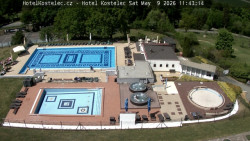 Areál bazénů