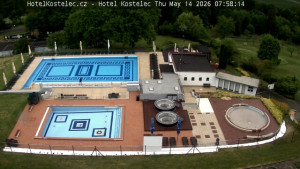 Lázně Kostelec u Zlína - Areál bazénů - 14.5.2026 v 08:00