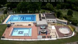 Lázně Kostelec u Zlína - Areál bazénů - 14.5.2026 v 17:15