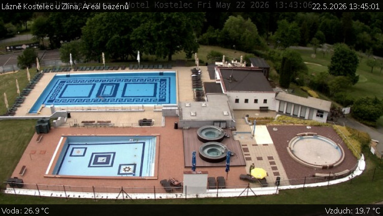 Lázně Kostelec u Zlína - Areál bazénů - 22.5.2026 v 13:45