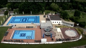 Lázně Kostelec u Zlína - Areál bazénů - 9.6.2026 v 07:45