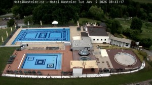 Lázně Kostelec u Zlína - Areál bazénů - 9.6.2026 v 08:45
