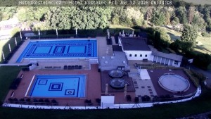 Lázně Kostelec u Zlína - Areál bazénů - 12.6.2026 v 06:45 Lázně Kostelec u Zlína - Areál bazénů - 12.6.2026 v 06:45