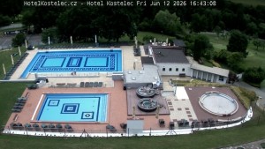 Lázně Kostelec u Zlína - Areál bazénů - 12.6.2026 v 16:45 Lázně Kostelec u Zlína - Areál bazénů - 12.6.2026 v 16:45
